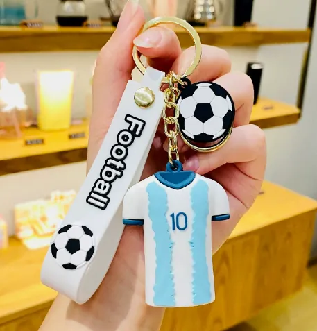 Jersey, football charm and strap assembly, design reference