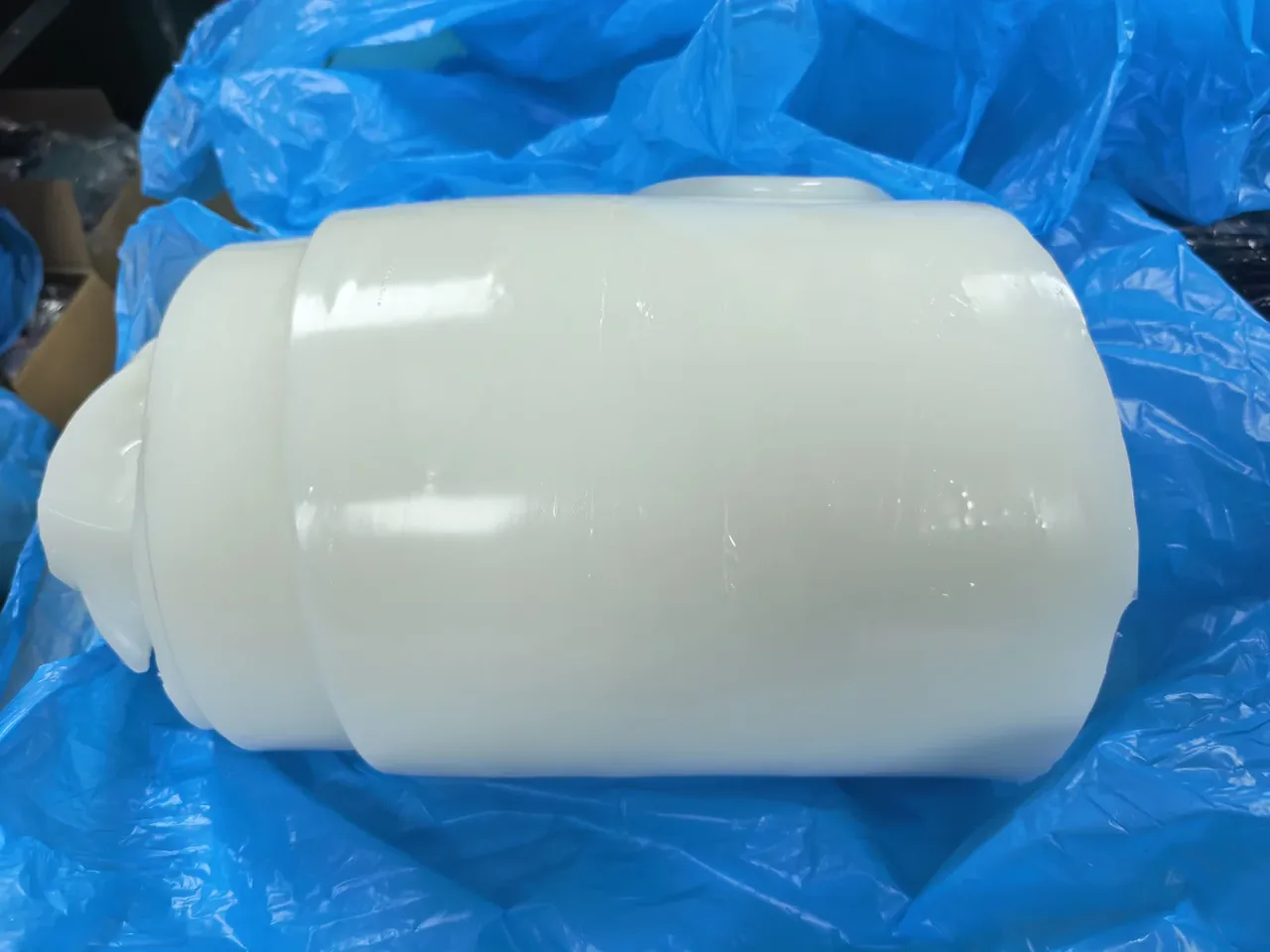 Original factory photograph of plain silicone molding material